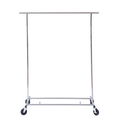 Clothes Rack Heavy Duty Commercial Grade,Clothes Rail for Clothing, Garment Rack Adjustable Clothing Rack, Clothing Rail 200 LBS Capacity