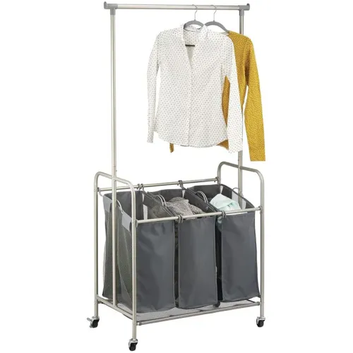 Portable Laundry Sorter with Wheels