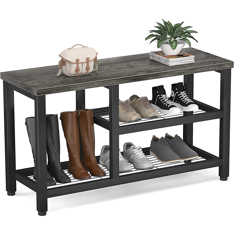 Industrial Shoe Storage Organizer for Hallway