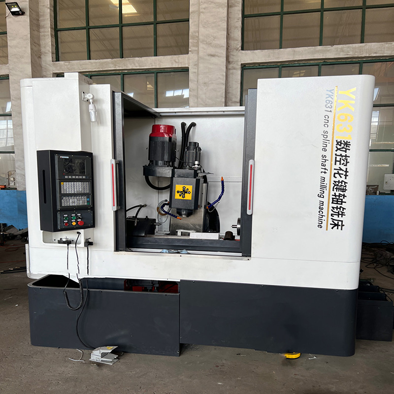 5Axis CNC Spline Milling Machine Machining splines up to 750mm