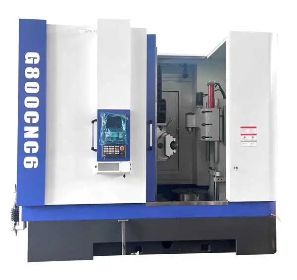 G800 Injection Machine Discover How Clamps and Hobbers Work with the G800 CNC Gear Hobbing Machine