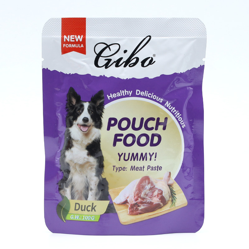 Duck Flavor Dog Pouch Food Nuodepet