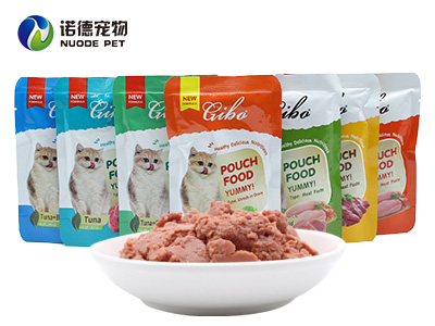 Introduction of cat food and canned cat food