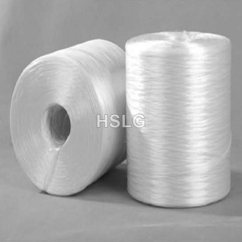 Continuous glass fiber yarn