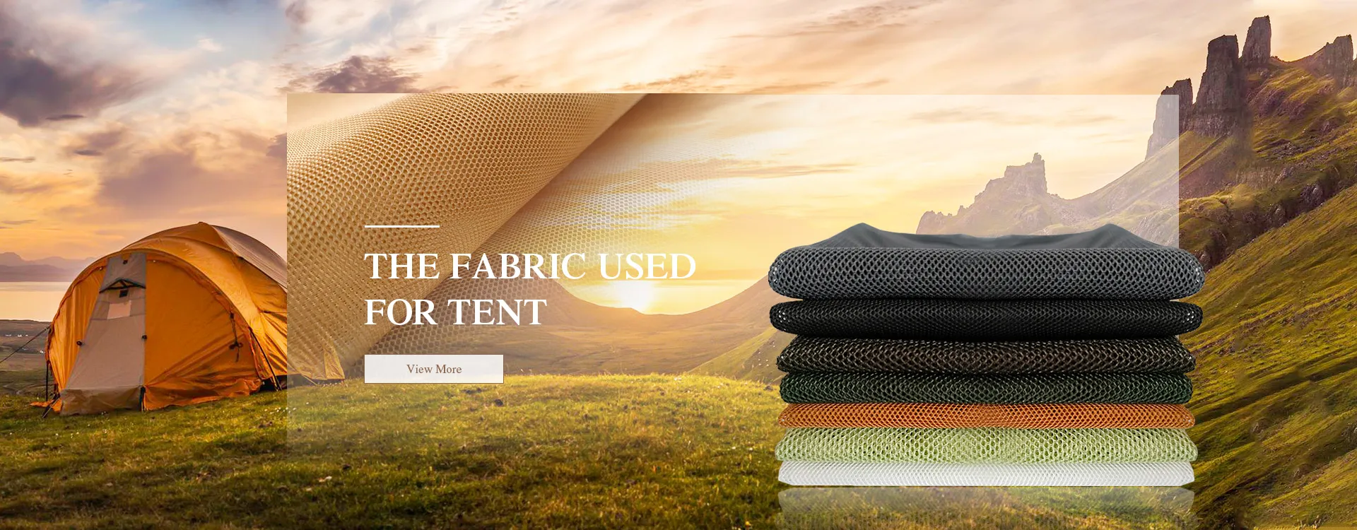 Tent Mesh Fabric Manufacturer