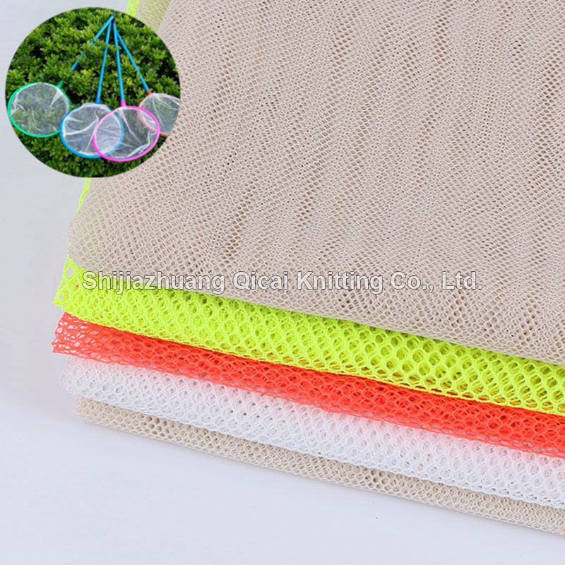 Mesh Fabric 10mm Hole Fishnet Polyester Stretch Net Sew Material 39 x 66  Inches