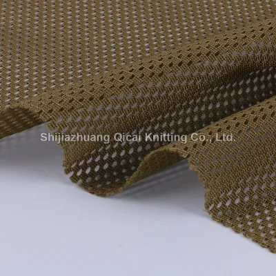 100%polyester big hole mesh fabric