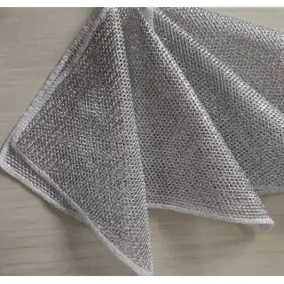 ire mesh double-sided cleaning cloth