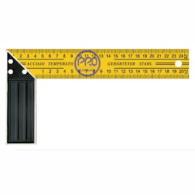 Yellow Square Ruler