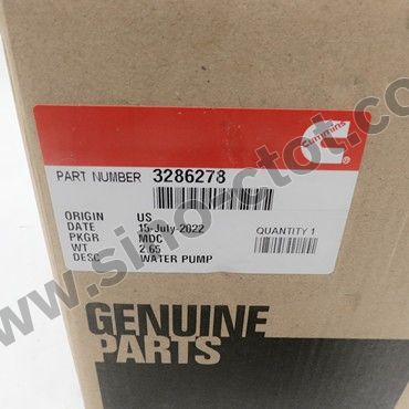 Cummins Water Pump 3286278