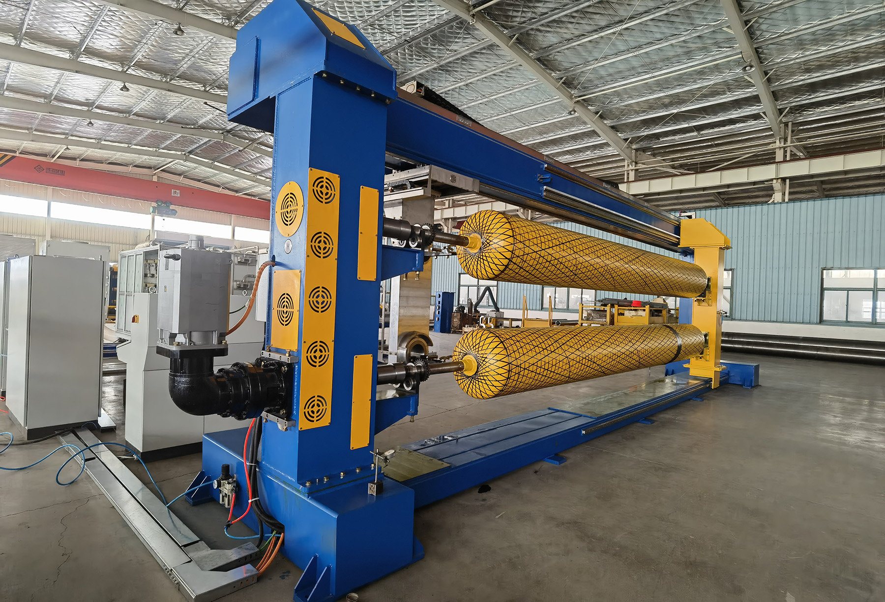 Four Axes Automatic Control Filament Winding Machine