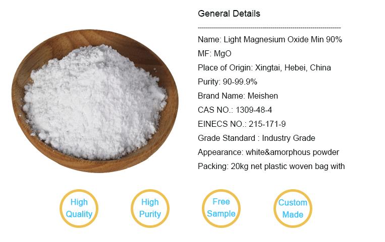 Magnesium Oxide For Tires