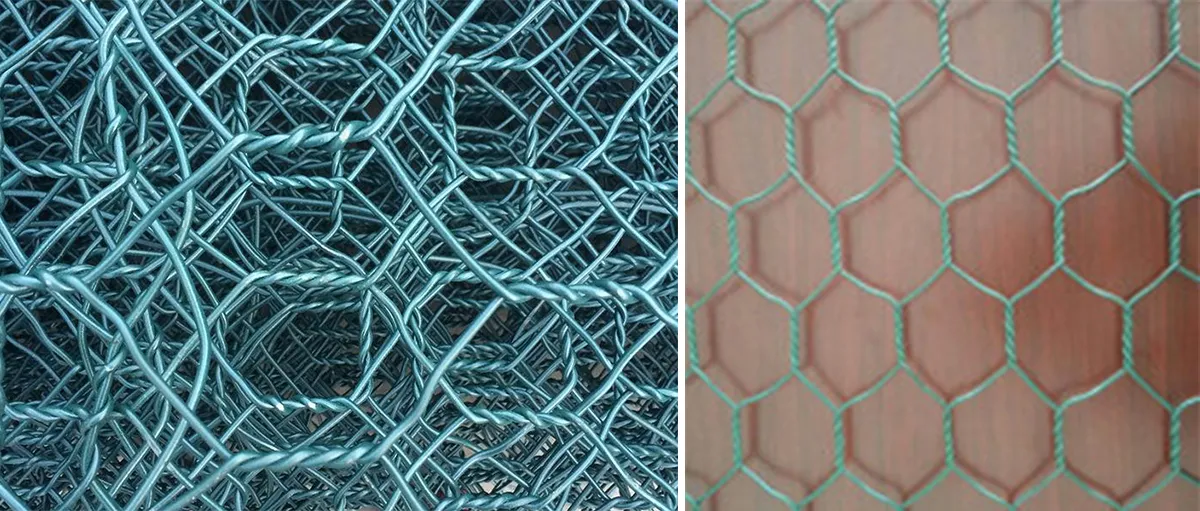 PVC Coated Hexagonal Wire Netting