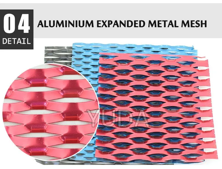 Aluminium Expanded Metal Mesh