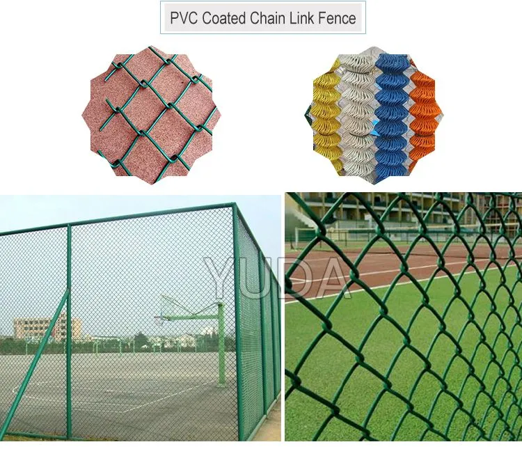 PVC Coated Chain Link Fence