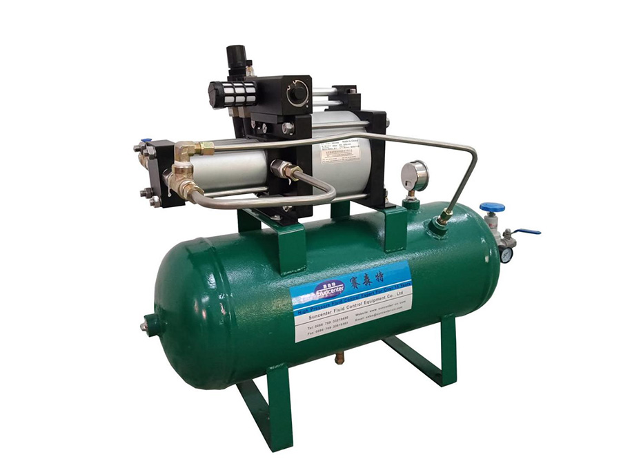 Air Pressure Booster with 40L Air Tanks