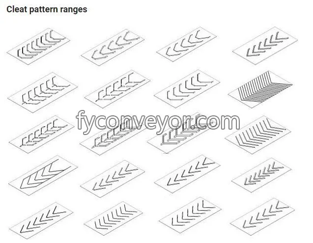 pattern conveyor belt