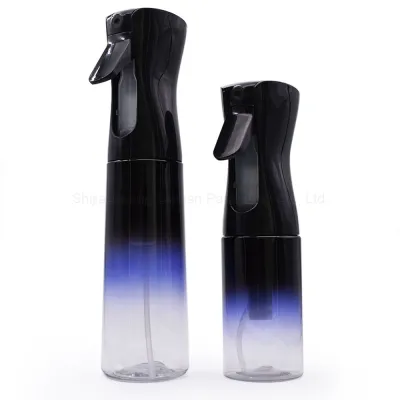 High pressure barber continuous spray mist bottle