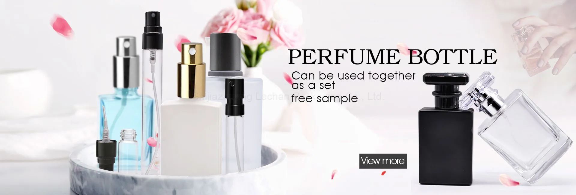 50ml Square Glass Perfume Bottle
