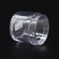 PETG Clear Plastic Cream Jar