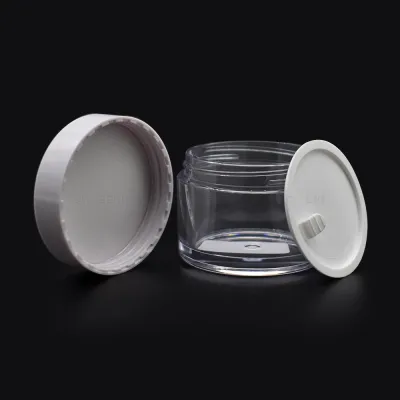PETG Clear Plastic Cream Jar