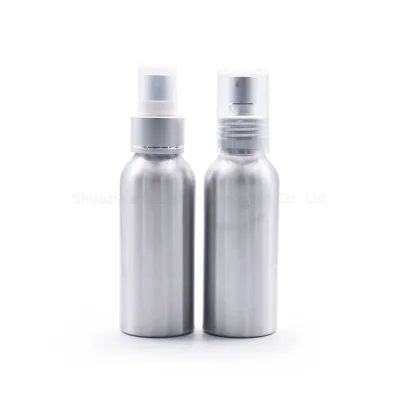 Factory wholesale cosmetic package aluminum spray bottle