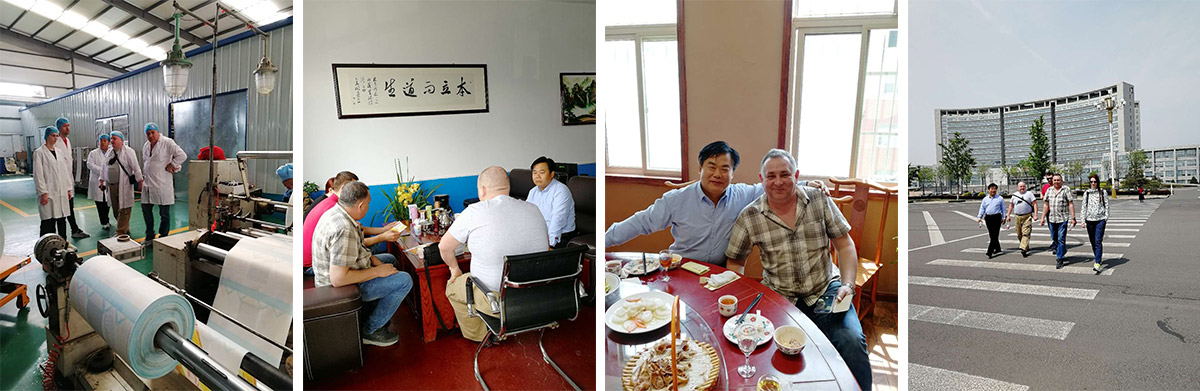 LLC «Zemyla Kubain» visited Jinan Huafeng Printing Co., Ltd