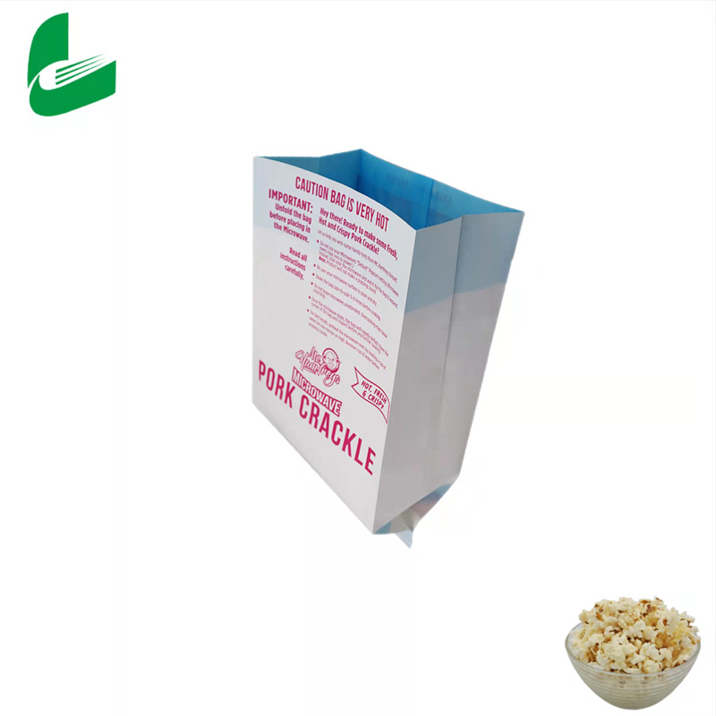 Custom Logo  Snack Packaging Microwave Popcorn Bag