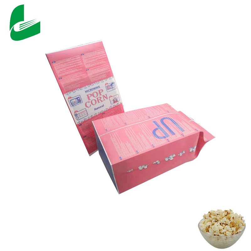 Custom Logo  Snack Packaging Microwave Popcorn Bag