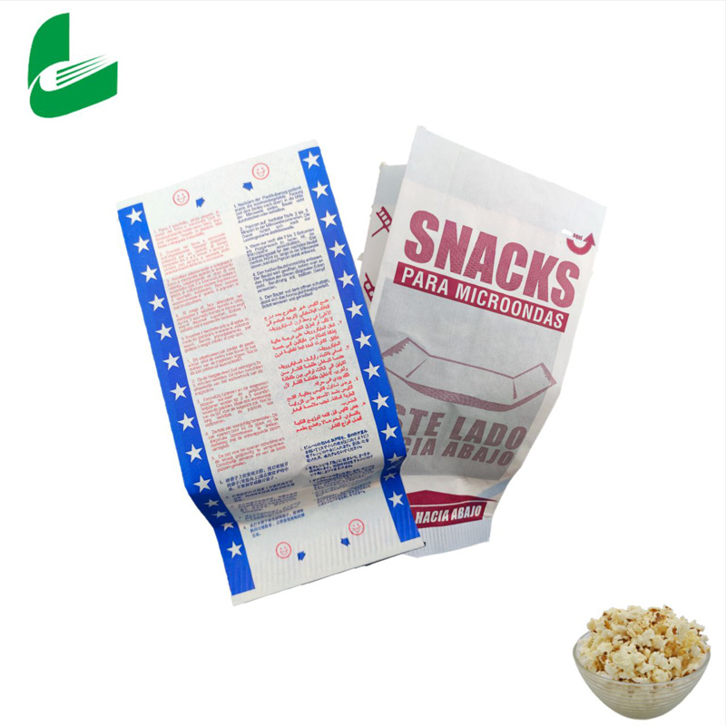 high quality microwave popcorn Brown paper bags