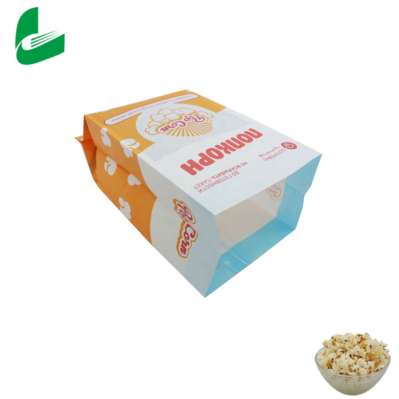 Мікрохвильова піч жиростійкий крафт-паперовий пакет для харчової упаковки