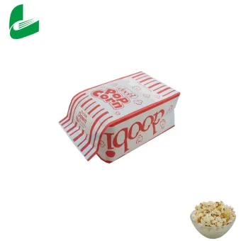 Heat sealable custom Microwaveable popcorn paper bag