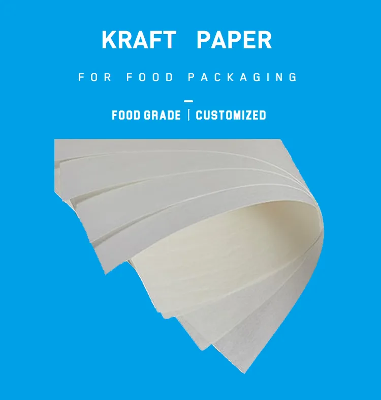 Food-frade kraft food-grade wrapping paper