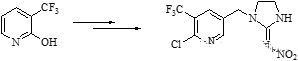 Application of 2-hydroxy-3-trifluoromethylpyridine in insecticides and antagonists and in the preparation of other pharmaceutical compositions