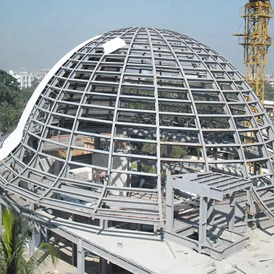 Untypical steel structure