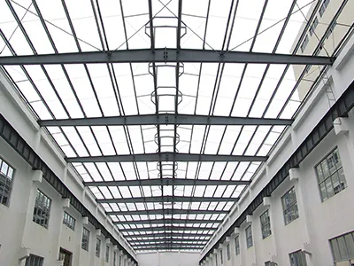 Glass roof and canopy