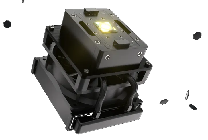 Liquid Cooling LED Module 400W, liquid-cooled led module