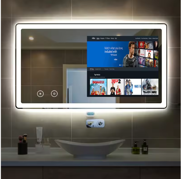 Anti-fog Waterproof Smart Magic Mirror TV