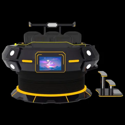 UFO tàu lượn siêu tốc 9D VR 5 chỗ ngồi