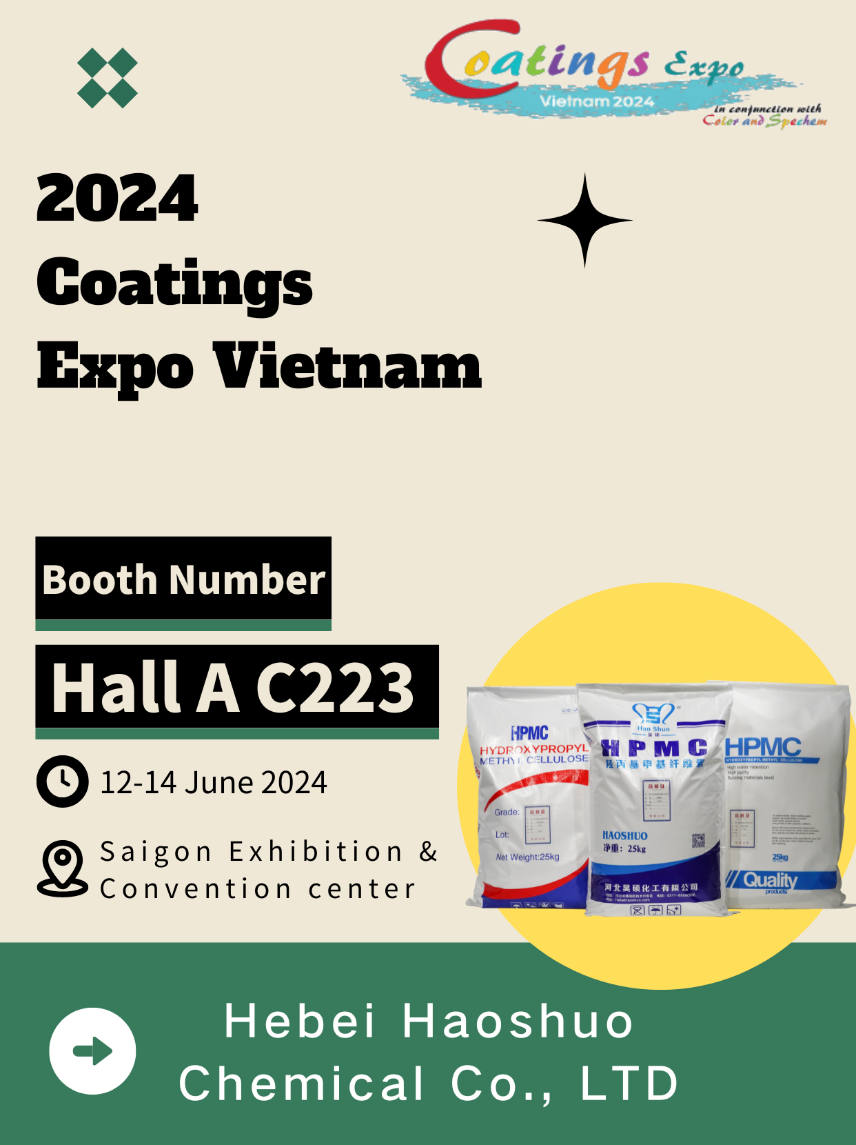 Exhibition invitation! Haoshuo and you meet Vietnam paint exhibition