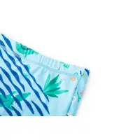 Miniatree kundenspezifische heiße zweiteilige Kinderbadebekleidungs-Designer-Badebekleidungskrokodildruckjungen-Strandbadebekleidung