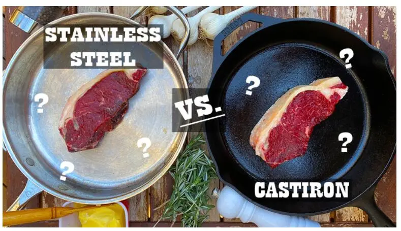 Cast Stainless Steel vs. Cast Iron