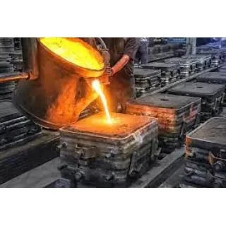 Manufacturer of ductile iron castings. Specializing in green sand molding with wood, plastic, steel, and aluminum patterns. Castings available from 1 ounce to