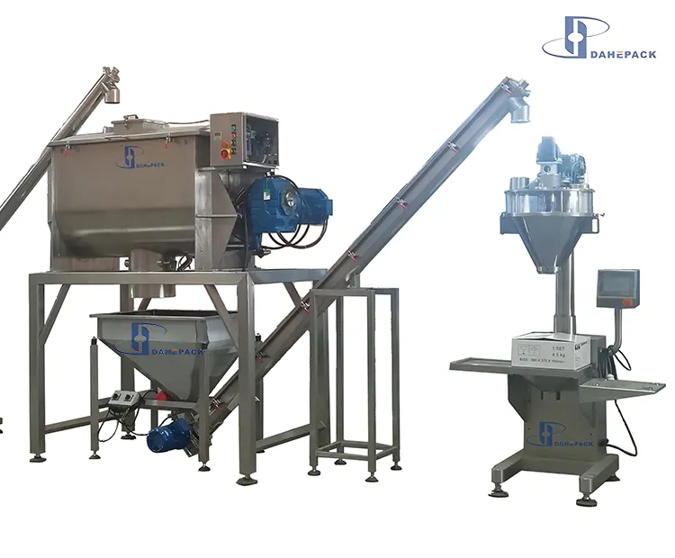 Professional for powder mixing packing system