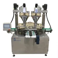 Dual Auger Filler Powder filling machine
