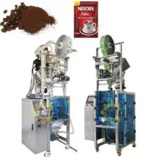 In powder packing machines, the product is discharged into the package by turning the auger screw. The filling process ends when it reaches the desired weight.