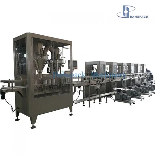 Canning Line Milk powder filling machine