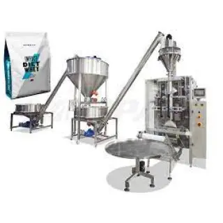The protein powder filling machine is an ideal for filling all powdered materials. Such as milk powder, glucose powder, protein powder, cocoa powder