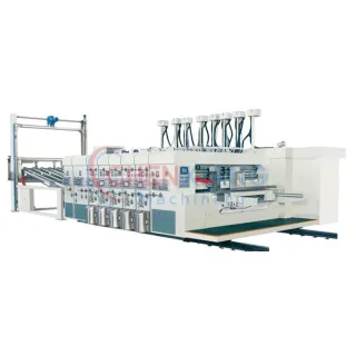 High Speed Automatic Printing Slotting Die Cutting Machine