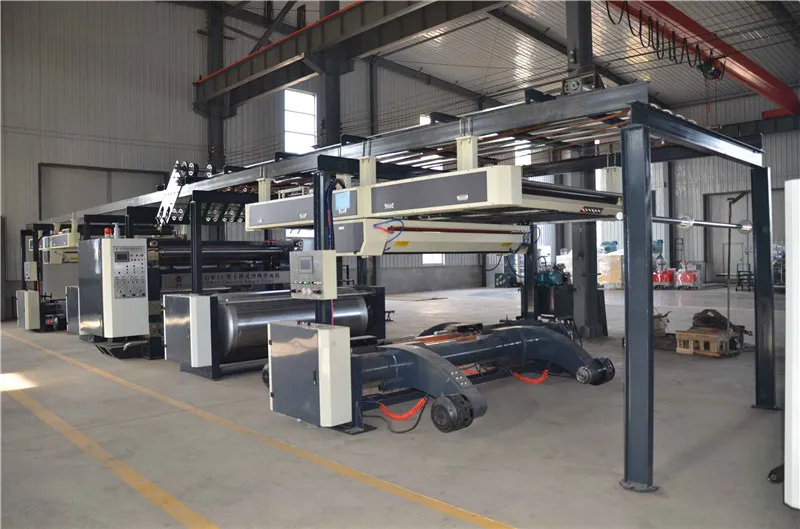 High Speed 2 Ply Corrugated Cardboard Production Line